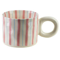 BECHER Rodi rosa 10/15.5/8 cm Porzellan - Rosa, Keramik (0.38L) - Mondex