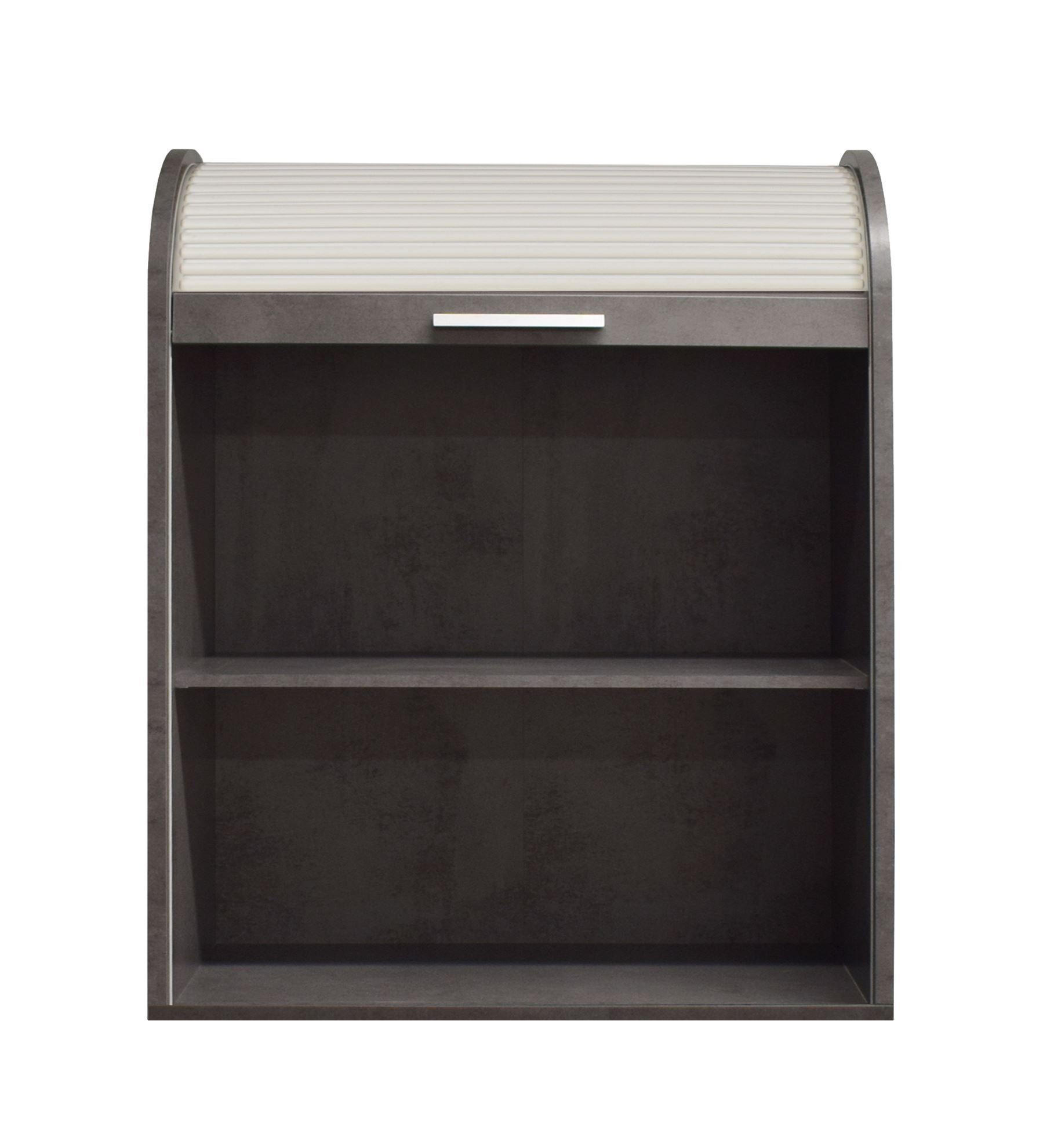 JALOUSIESCHRANK Eada 69 x 44 x 85 Rollladenschrank Graphit/Weiß - Graphitfarben/Weiß, Holz (69/85/44cm) - 58aufmkessel