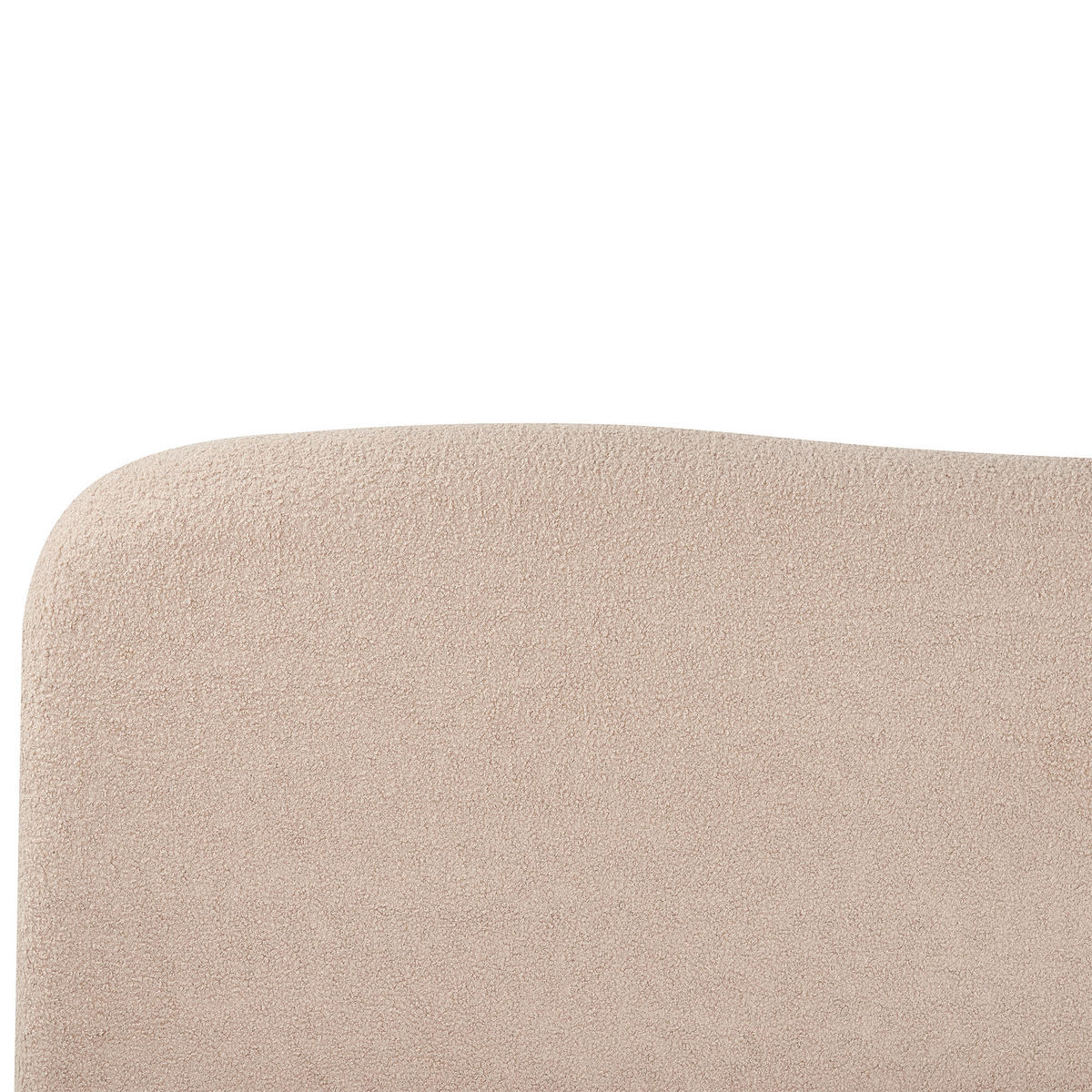 BETT mit Stauraum 140/200 cm Hellbraun Blagnac - Hellbraun/Beige, Textil (140/200cm) - Beliani