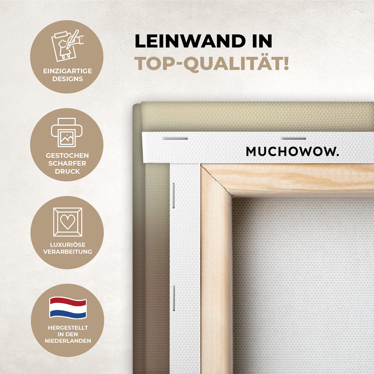 LEINWANDBILD Löwenzahn - Beige - Natur - Blume 60x90 cm - Hellbraun, Textil (60/90cm) - MuchoWow