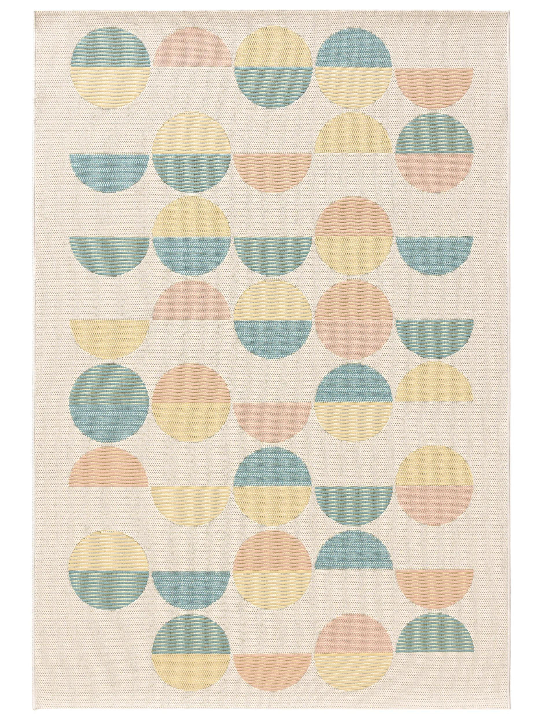 OUTDOORTEPPICH Candy Multicolor 200/290 cm - Multicolor, Kunststoff/Textil (200/290cm) - benuta