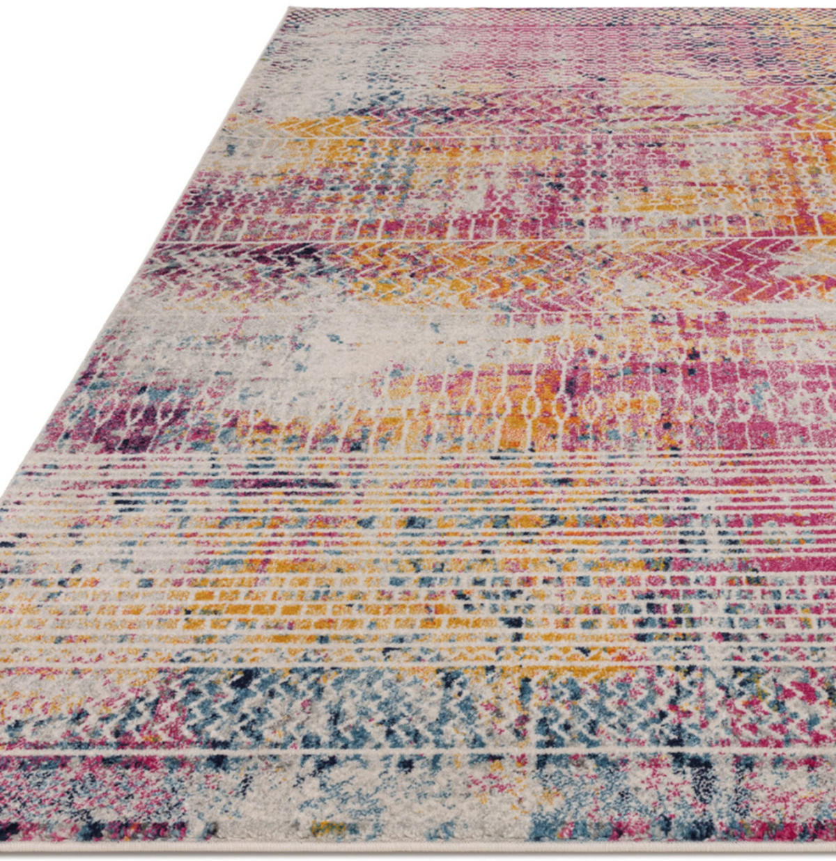 TEPPICH modern Flachgewebe BARLY Rosa 120 x 170 cm - Pink, Textil (120/170cm) - Novatrend