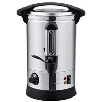 GLÜHWEINKOCHER Teramo 7 L - Silberfarben, Metall (30/42/23cm) - Juskys