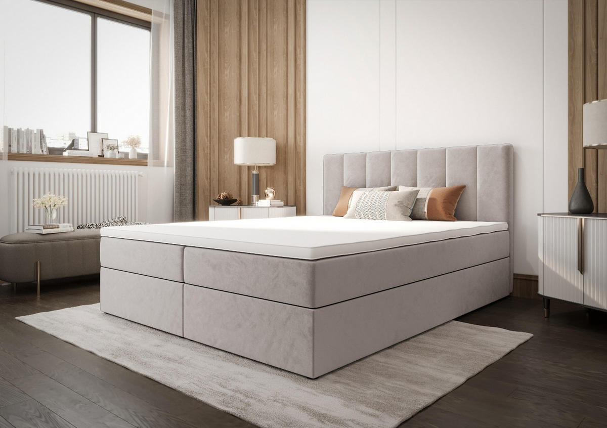 BOXBETT Adelle III Creme 140x200 cm - Creme, Textil (140/200cm) - B&B Home