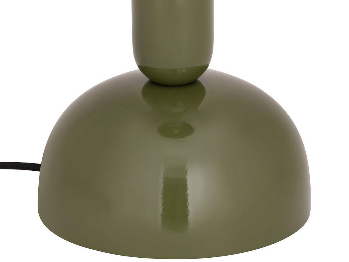 STEHLAMPE - 45 cm x 45 cm - metall - khaki Eldon - Schlammfarben, Metall (45/45/147cm) - Vente-Unique
