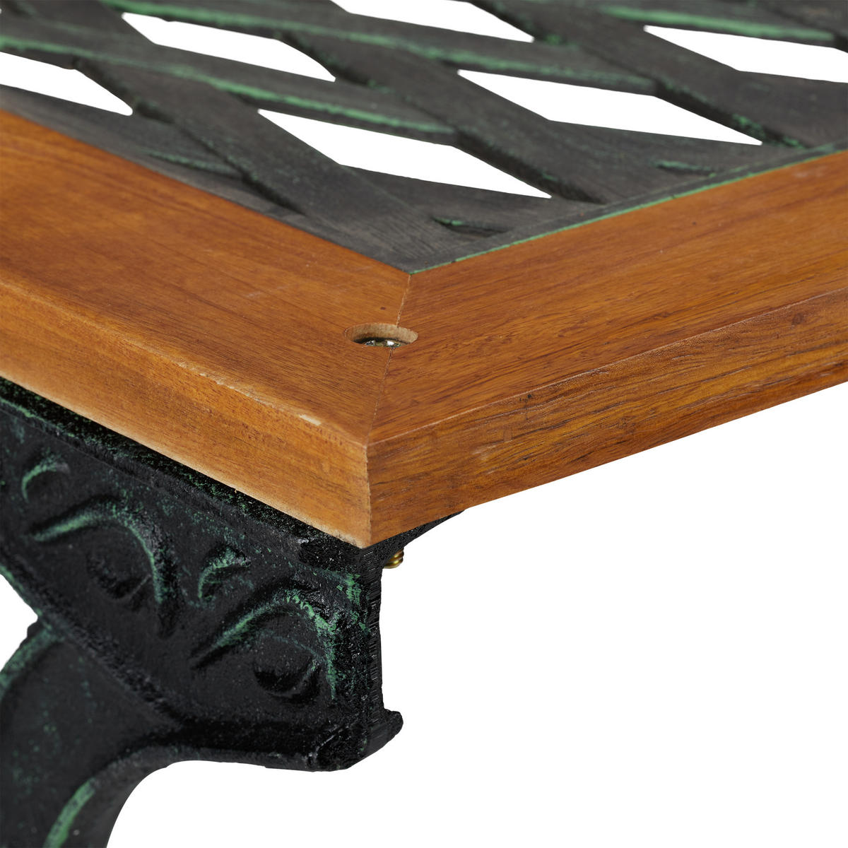 GARTENTISCH - Multicolor, Holz/Kunststoff (47/98/58cm) - Relaxdays