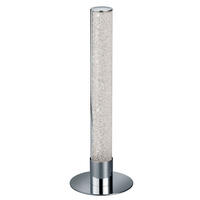 LED TISCHLEUCHTE Leia Silber Chrom - Silberfarben, Metall (15/15/40cm)