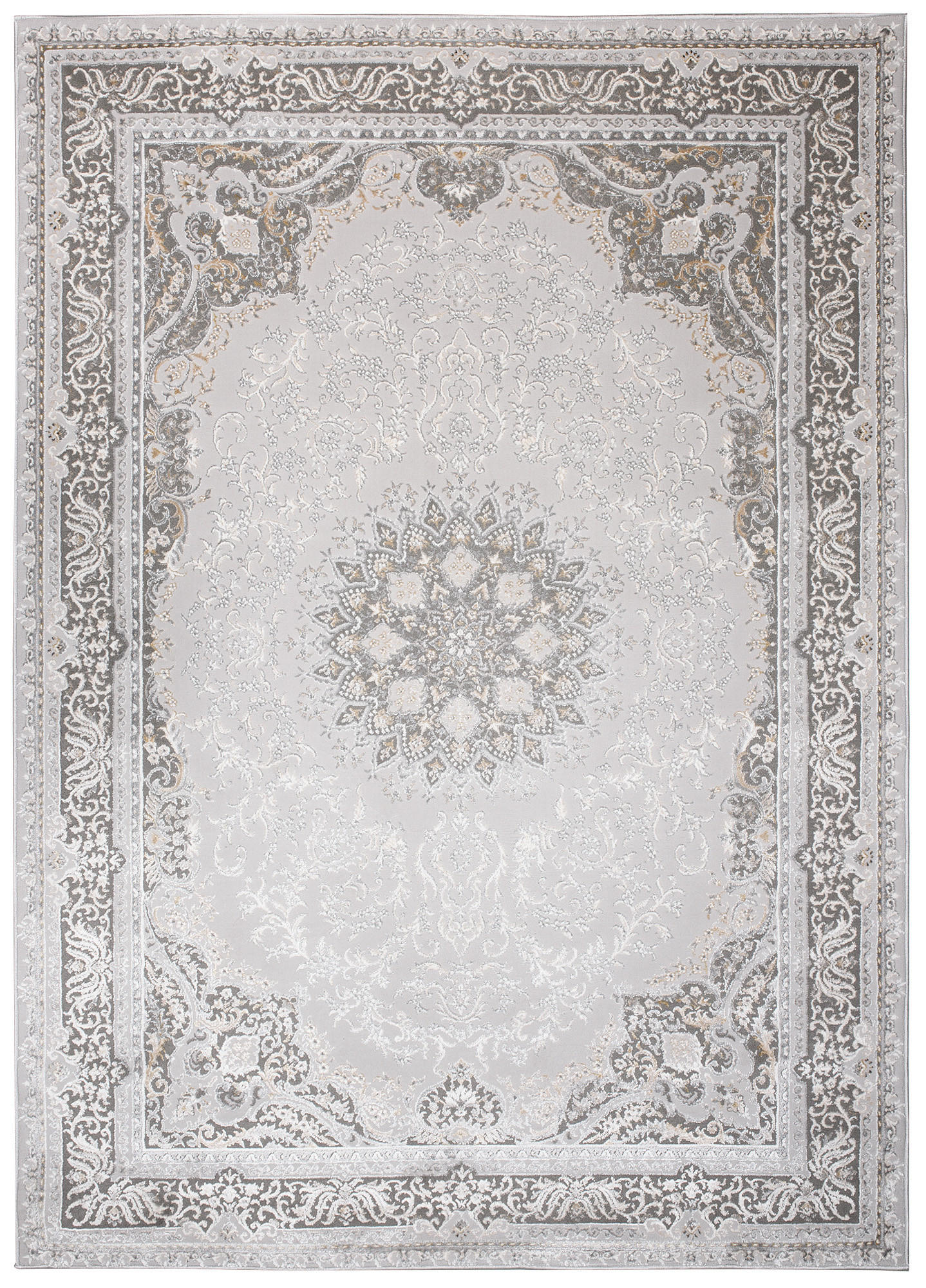 Tapiso Teppich Grau 80x150 cm