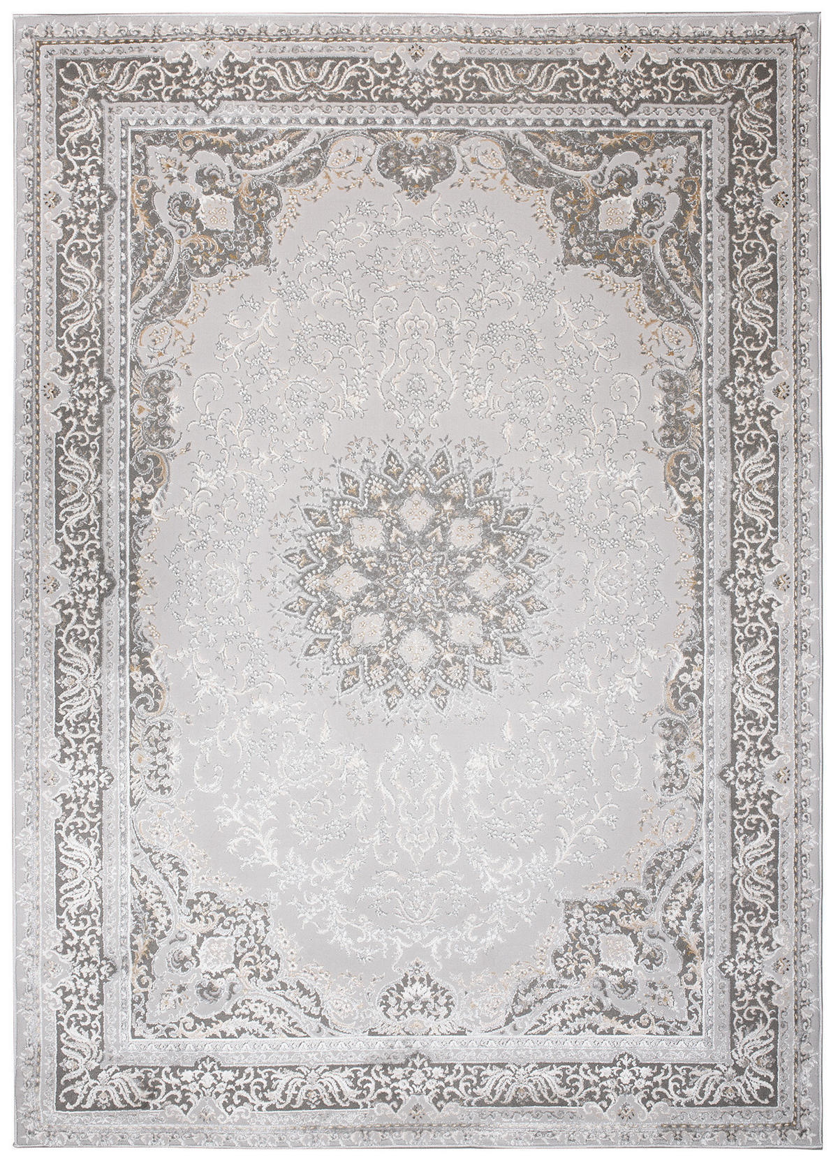 TEPPICH HERA Grau 140/200 cm - Grau, Textil (140/200cm) - Tapiso