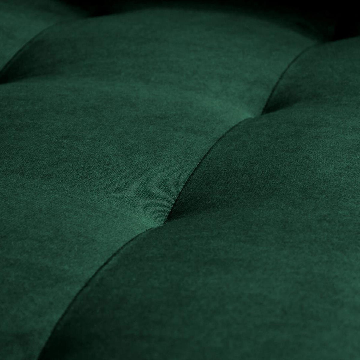 ROHOVÁ POHOVKA Halant s úložným prostorem, univerzální otoman, velurová látka, tmavě zelená - tmavě zelená, textil (220/140cm) - Beautysofa