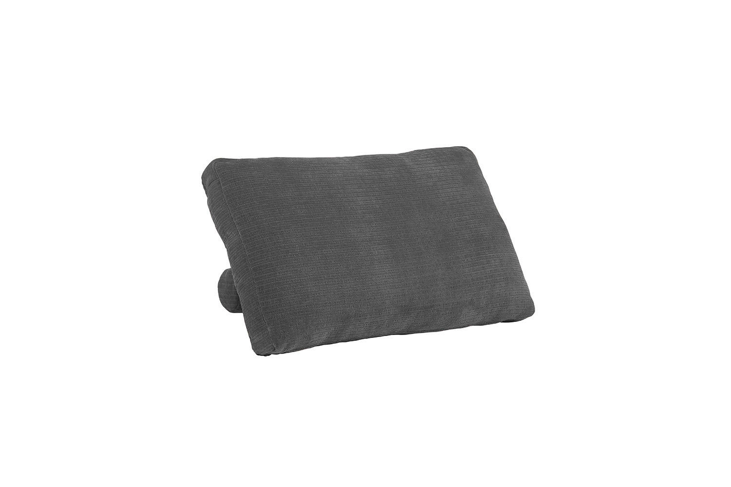 Kawola Rückenkissen Anthrazit 70x20 cm