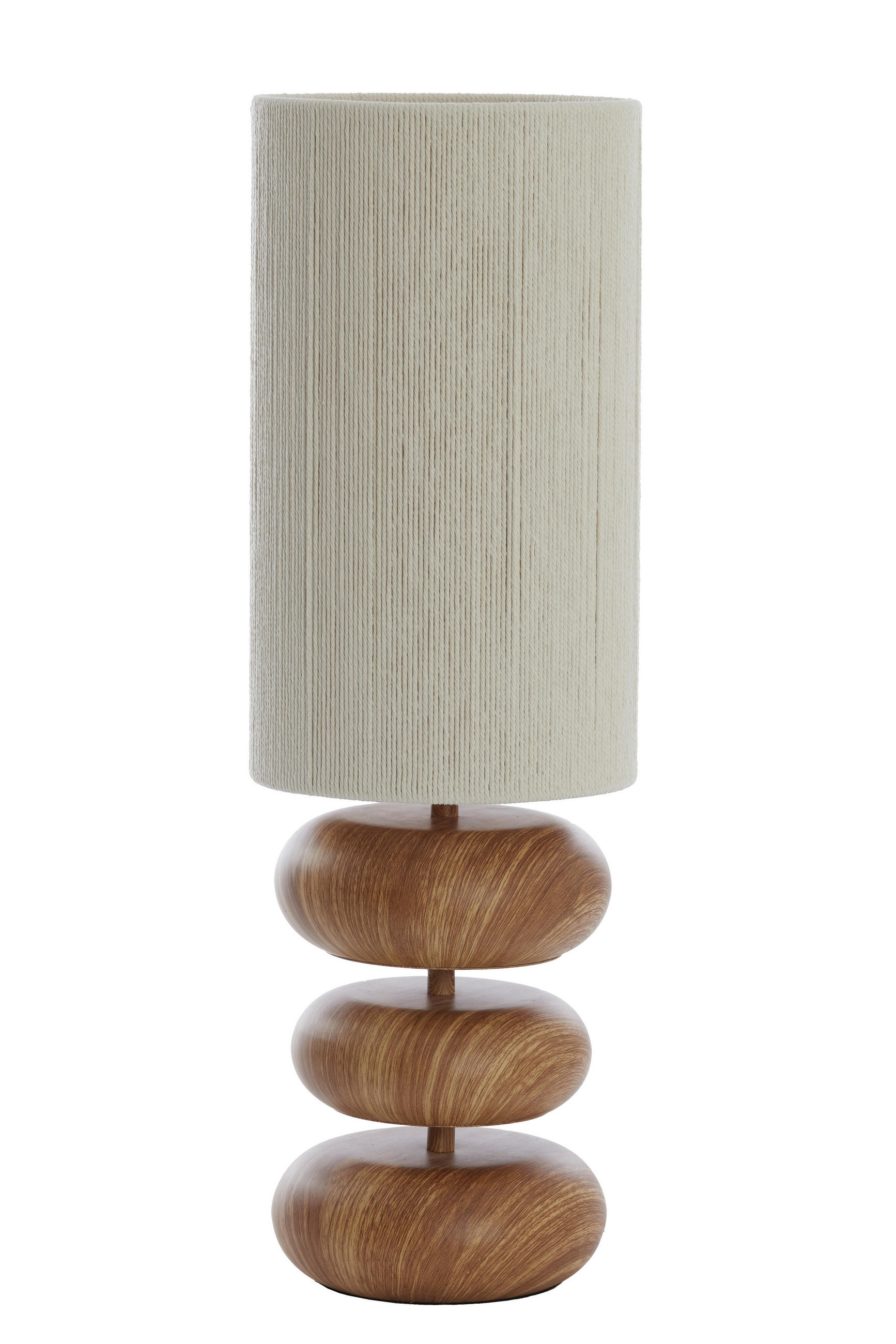 TISCHLAMPE Danialo Braun Ø22/67,5 cm - Braun, Metall (22/22/67.5cm) - Light & Living