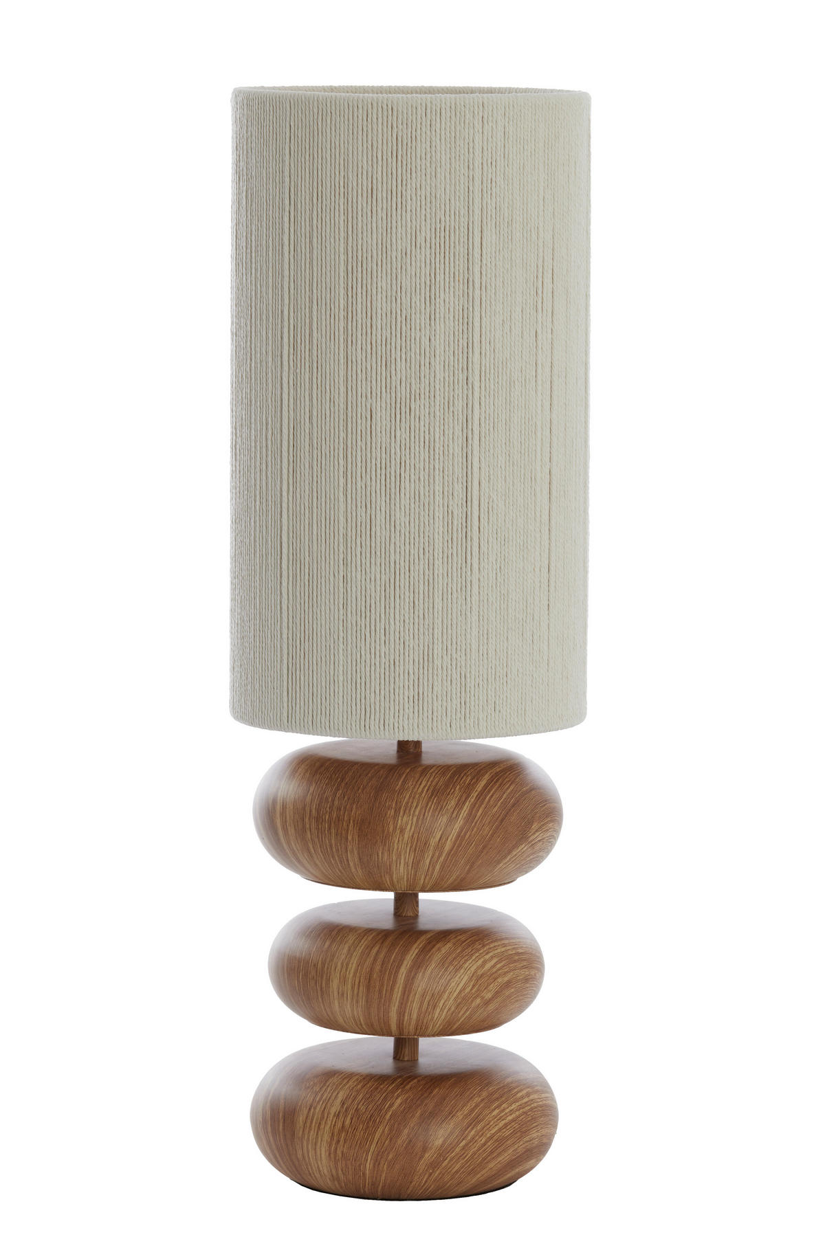 TISCHLAMPE Danialo Braun Ø22/67,5 cm - Braun, Metall (22/22/67.5cm) - Light & Living