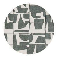 TEPPICH Sea Spray Craft 240/240 cm - Grün, Textil (240/240cm) - Louis De Poortere