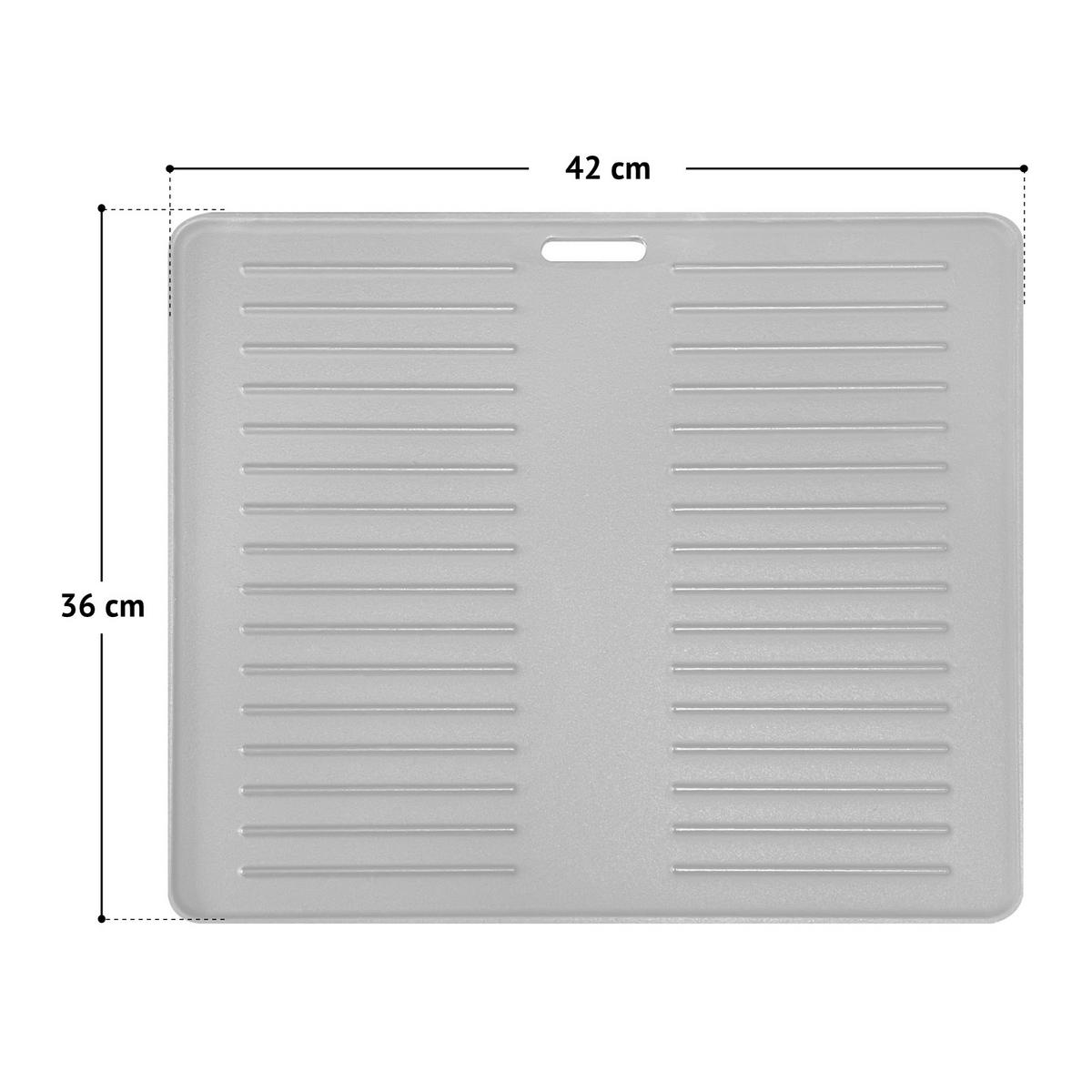 GRILLPLATTE HERO XXL Gusseisen - Schwarz, Metall (42/36cm) - TAINO