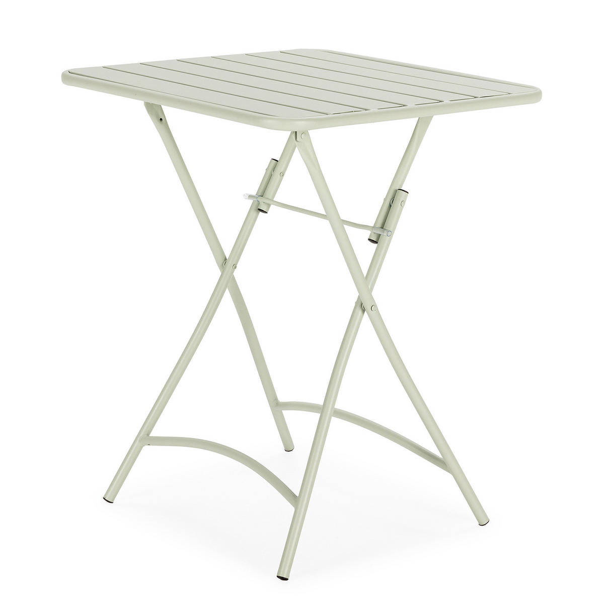 GARTENKLAPPTISCH Perla 60/60/74 cm Metall - Grün, Metall (60/60/74cm) - VS Venta-stock