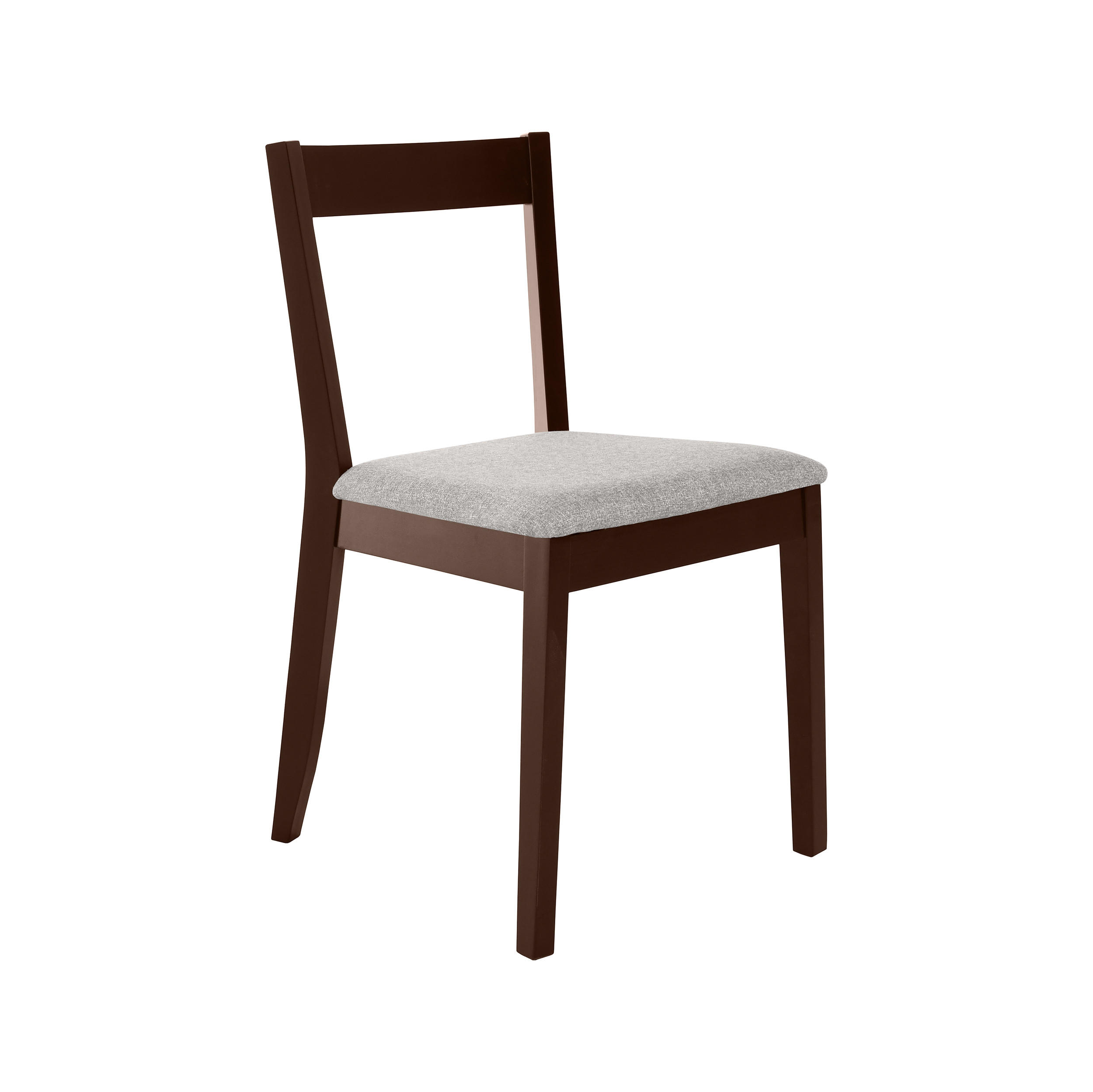 Beautysofa Stuhl Hellgrau 45x84x45 cm