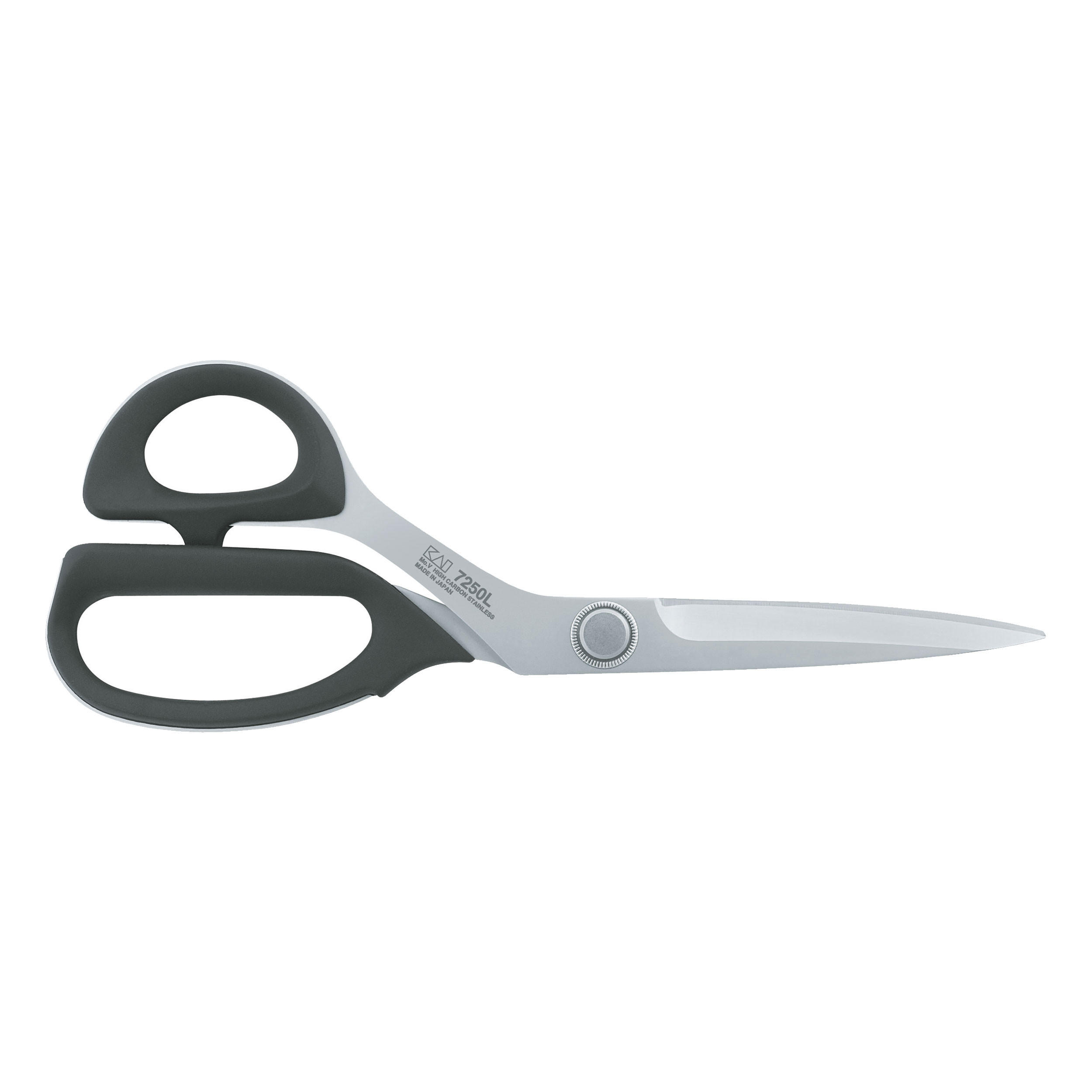 ALLROUNDSCHERE V7000, Allzweckschere, Linkshand, 25 cm - Silberfarben, Metall (30/12/2cm) - Kai Messer