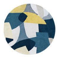TEPPICH Duck Song Gallery Shapes 240/240 cm - Multicolor, Kunststoff/Textil (240/240cm) - Louis De Poortere