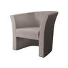 SESSEL Niko - Schwarz/Naturfarben, Holzwerkstoff/Kunststoff (71/76/65cm) - MIRJAN24