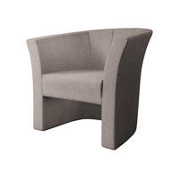 SESSEL Niko - Schwarz/Naturfarben, Holzwerkstoff/Kunststoff (71/76/65cm) - MIRJAN24