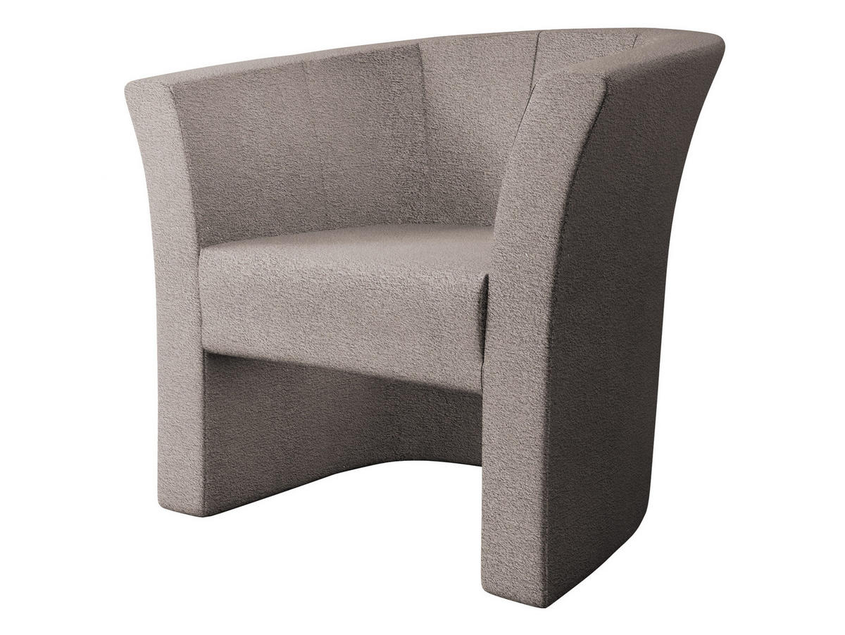 SESSEL Niko - Schwarz/Naturfarben, Holzwerkstoff/Kunststoff (71/76/65cm) - MIRJAN24