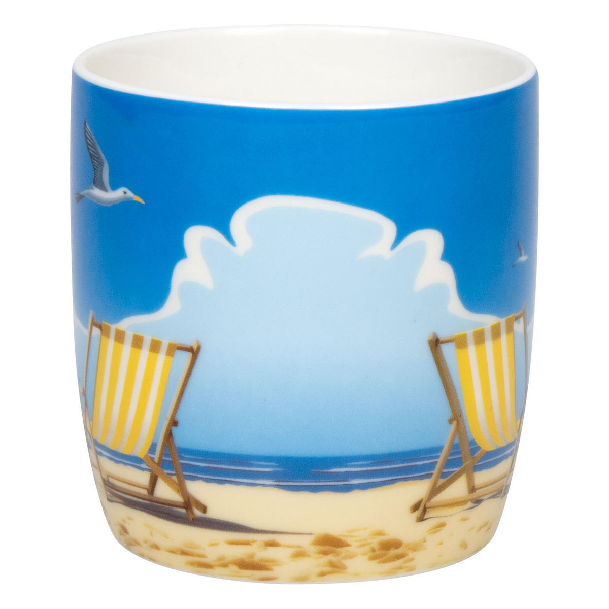 KAFFEEBECHER Loungechair - Naturfarben, Keramik (0.4L) - Könitz