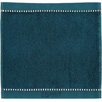 HANDTÜCHER BOX SOLID DARK PETROL - 586 - Grün, Textil (30/30cm) - Esprit