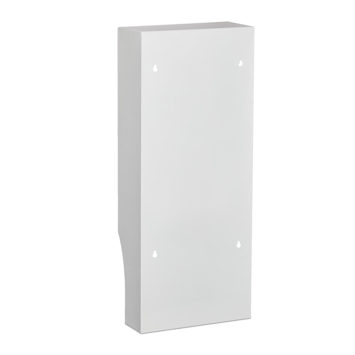 MEDIZINSCHRANK - Multicolor, Glas/Metall (27/65/12cm) - Relaxdays