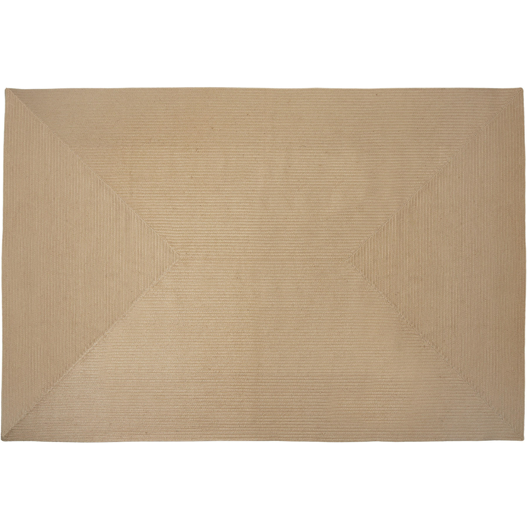 GEFLOCHTENER-TEPPICH Vibe,strapazierfähig und pflegeleicht,braun - Braun, Textil (200/290cm) - tectake
