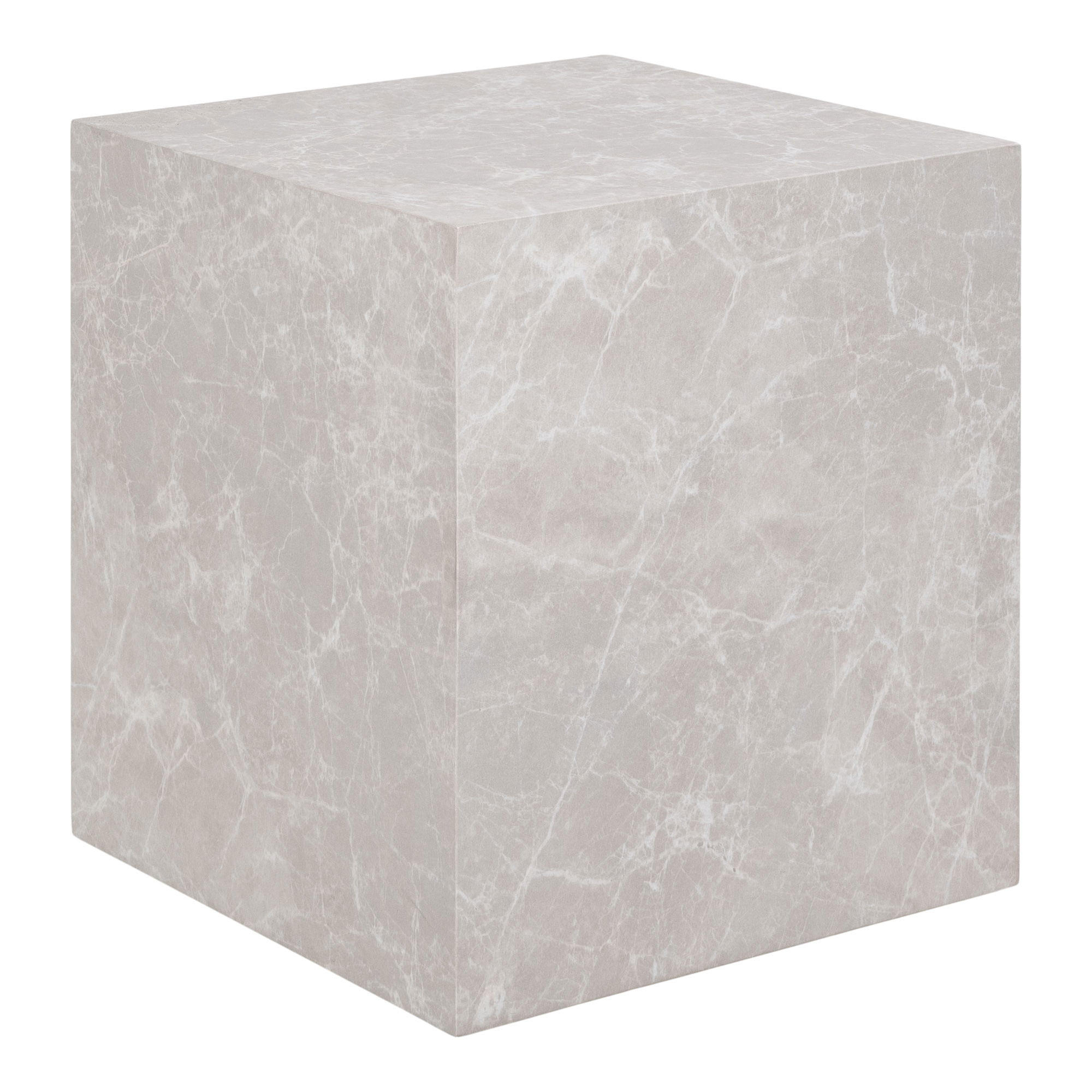 tinkaro Beistelltisch Hellgrau 40x45x40 cm