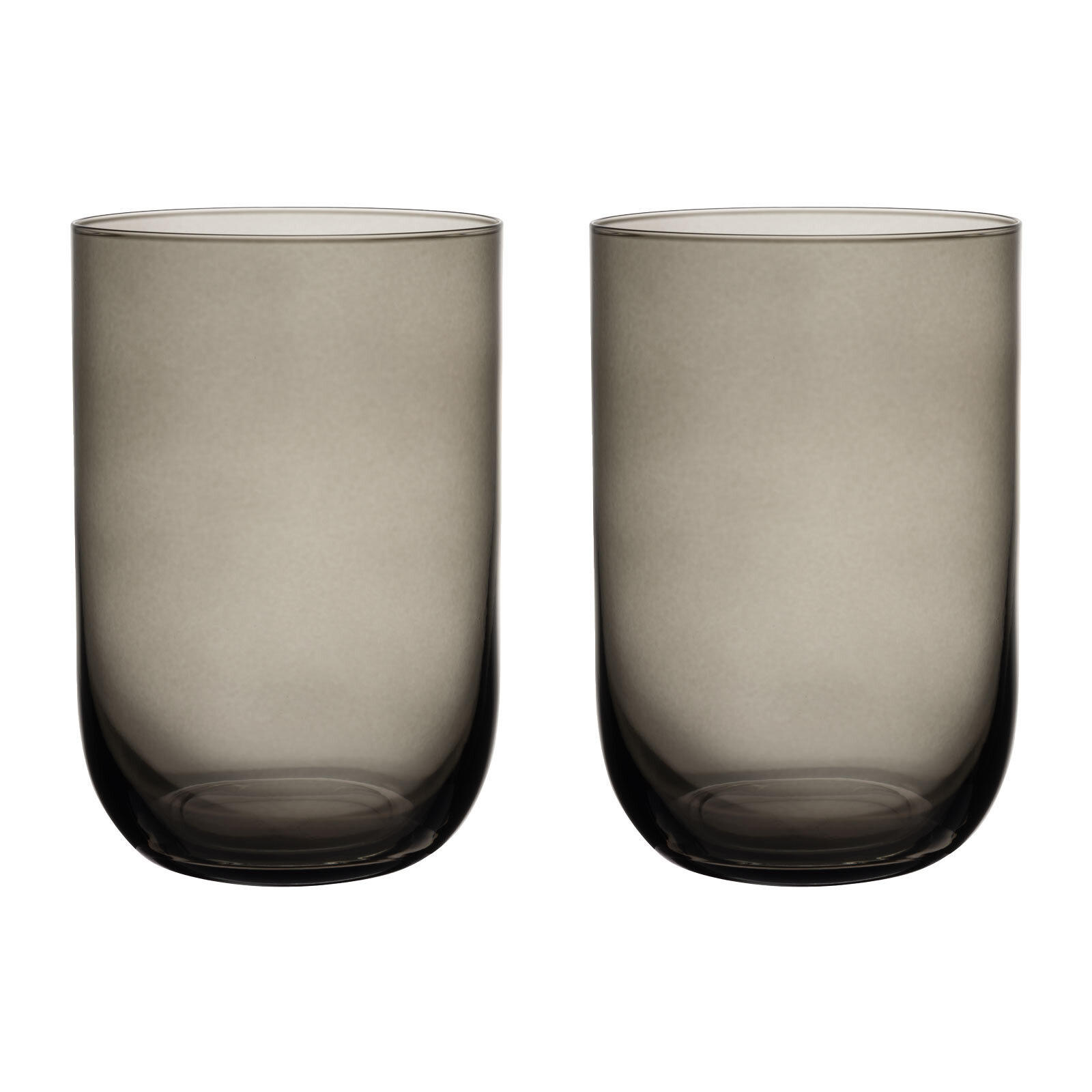 LONGDRINKBECHER Like Glass Smoke 385 ml 2er Set - Grau, Glas (0.385L) - like.Villeroy & Boch