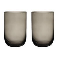 LONGDRINKBECHER Like Glass Smoke 385 ml 2er Set - Grau, Glas (0.385L) - like.Villeroy & Boch