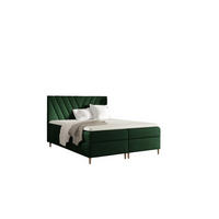BOXBETT Espen Premium - Grün, Holzwerkstoff/Textil (200/200cm) - Fun Möbel