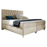 BOXBETT Prowansja - Creme, Holz (180/200cm) - MIRJAN24