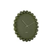 WANDUHR Cadiz Dotty - Grün - Grün, Metall (40/40/4.5cm) - Karlsson