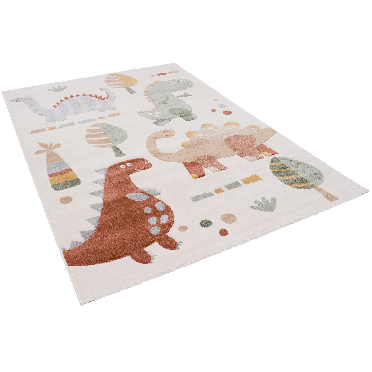 KINDER TEPPICH MAUI KIDS DINOS - Creme, Textil (200/290cm) - Pergamon