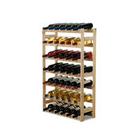 WEINREGAL Pinotwine 102x63x25 cm 42 Flaschen Massives Kiefernholz Natur Unbehandelt - Naturfarben, Holz (63/102/25cm) - PROREGAL