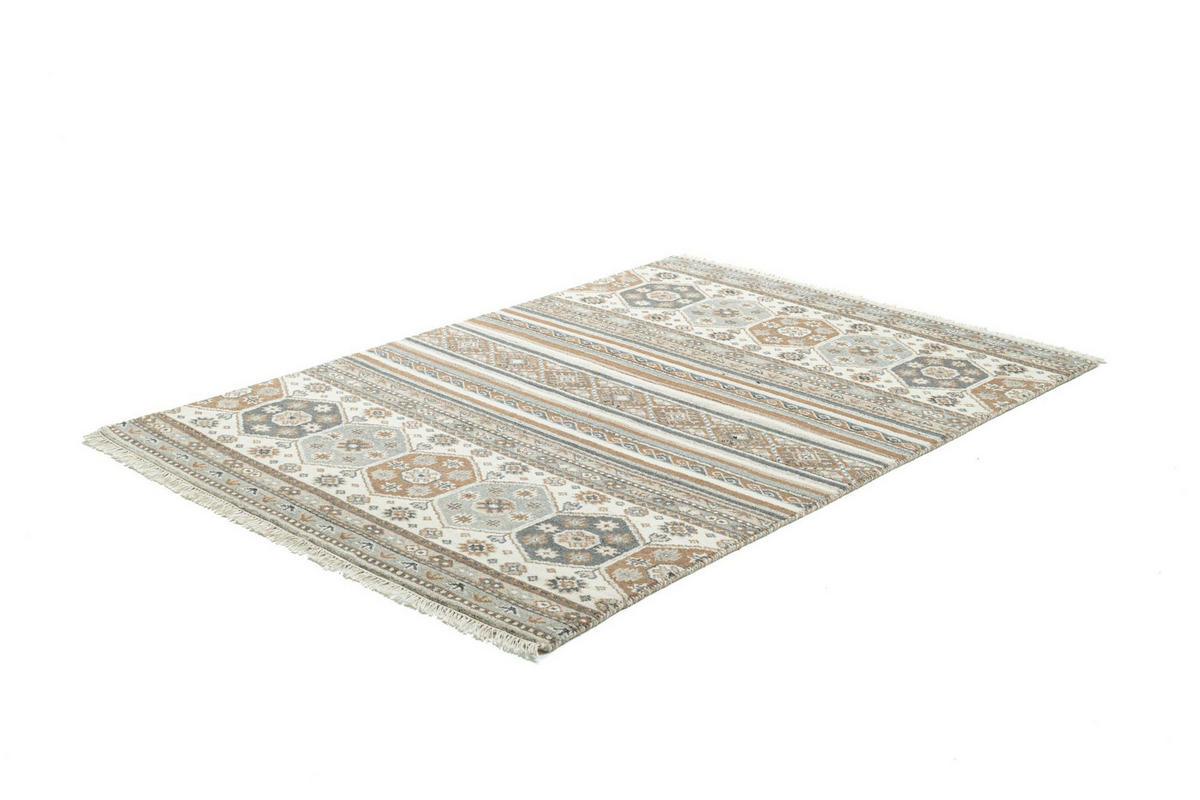 WOLLTEPPICH Imperial Schaal 90x160 cm - Naturfarben, Textil (90/160cm) - THEKO
