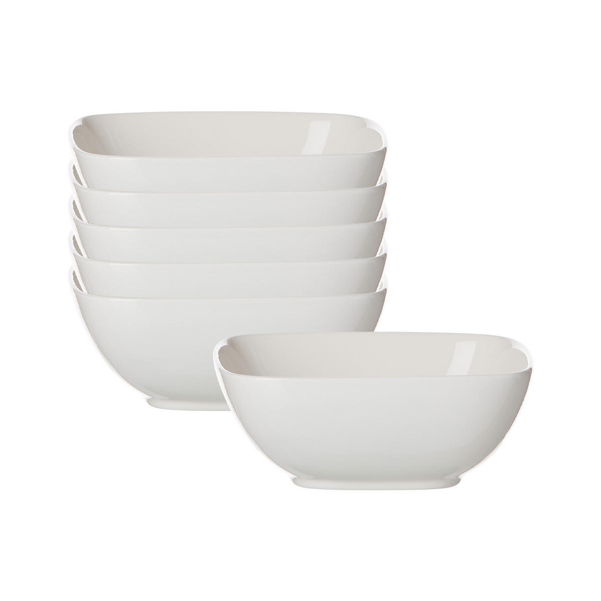 BEILAGENSCHALEN Arena weiß ø 14 cm 6er Set - Weiß, Keramik (14cm) - Ritzenhoff Breker