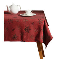 TISCHDECKE Preciosita - Rot, Textil (220/150/1cm) - home&you