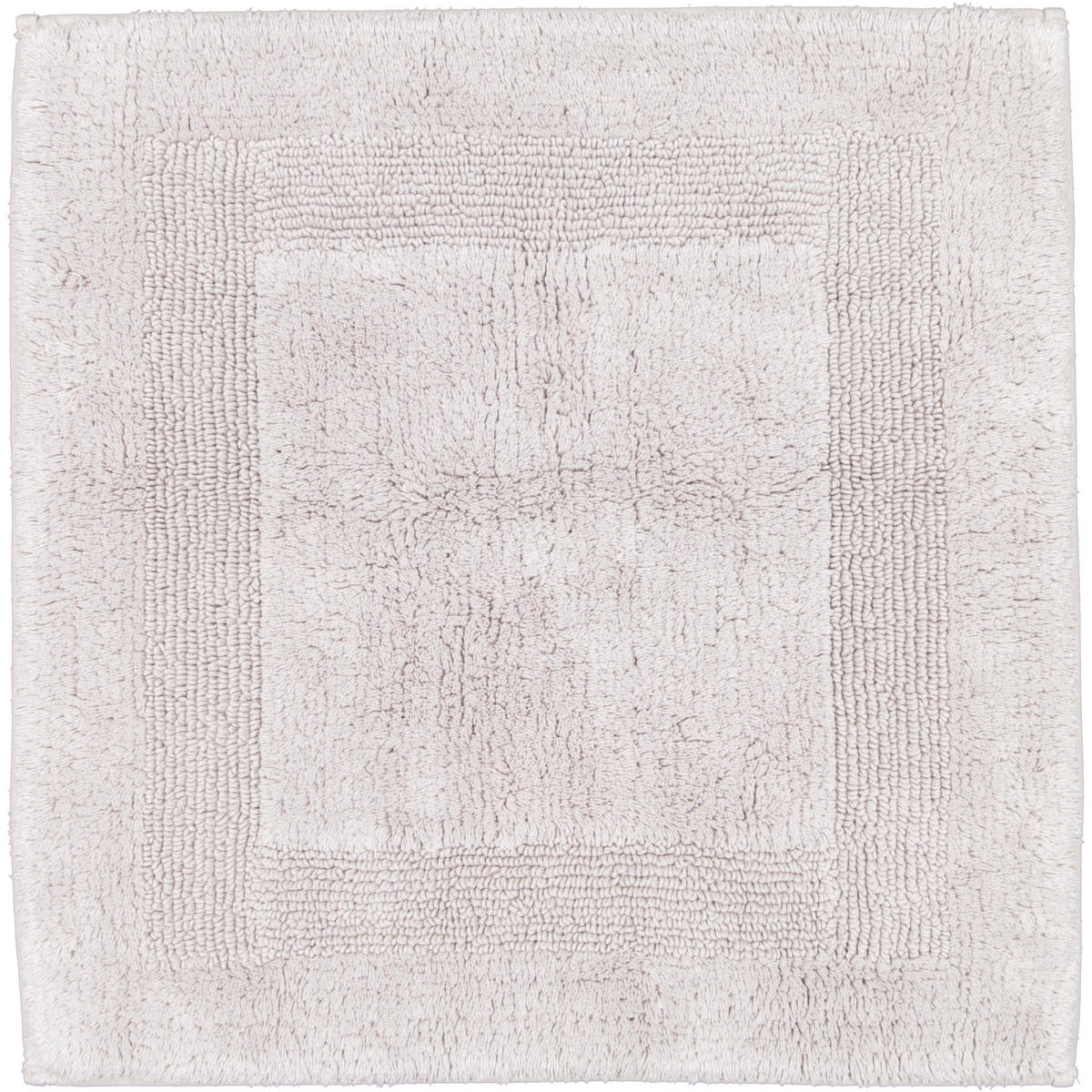 BADTEPPICHE LUXUS BADTEPPICH 1000 SILBER - 775 - Grau, Textil (60/60cm) - Cawö