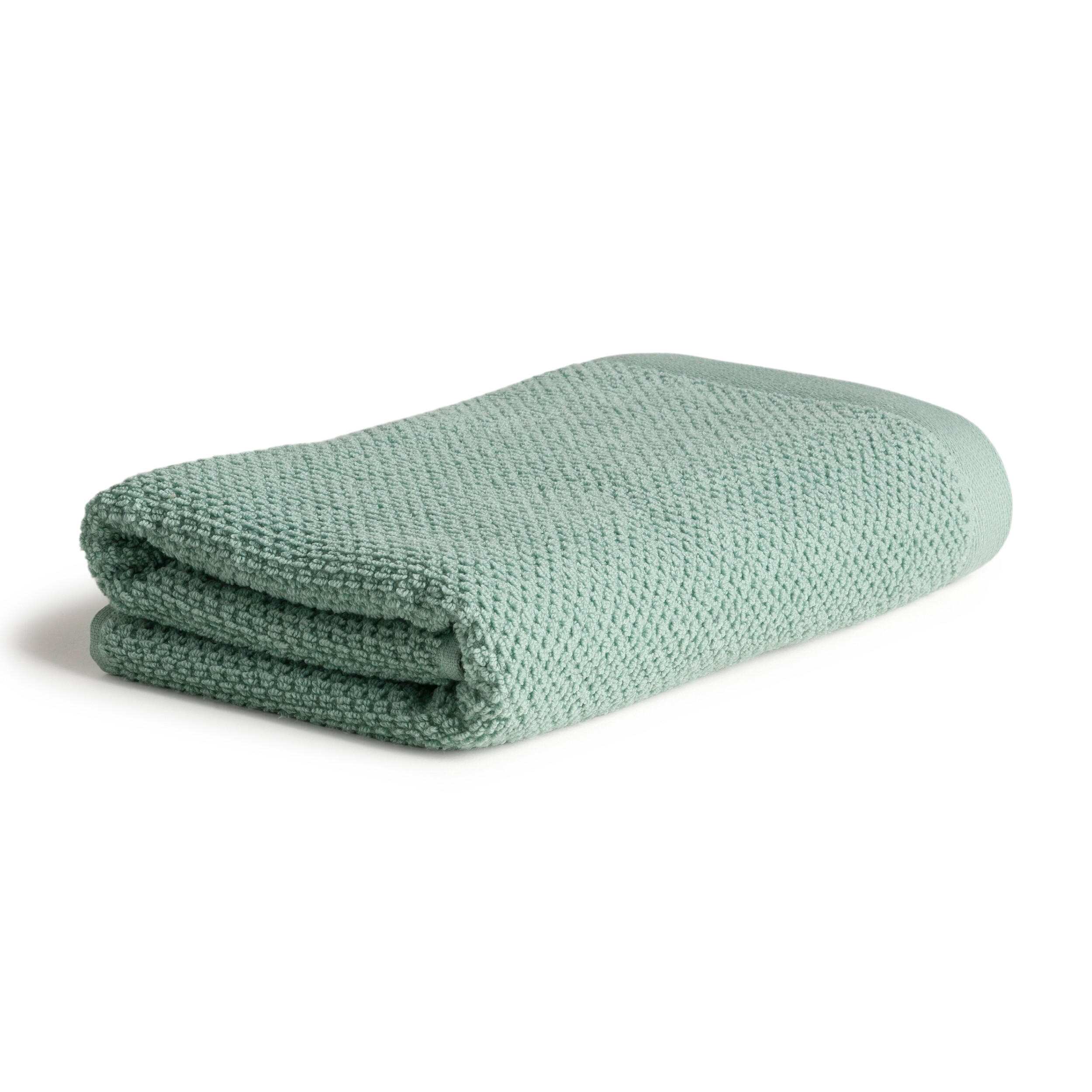 HANDTUCH BLISS - Grün, Textil (50/100cm) - MÖVE