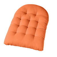 HÄNGESESSEL-KISSEN terracotta-orange – halbrund, 80/120 cm - Terracotta, Textil (80/12/120cm) - Homescapes