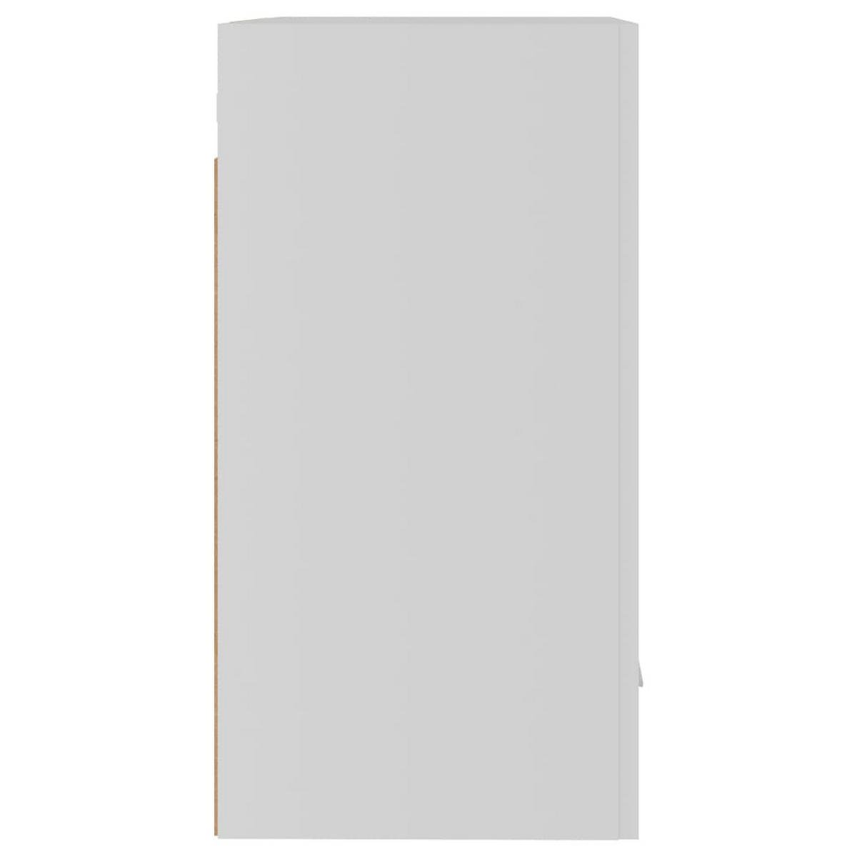 KÜCHENOBERSCHRANK Lyon mit 1 Ablage 50/31/60 cm aus Holzwerkstoff Weiß - Weiß, Holz (50/60/31cm) - vidaXL