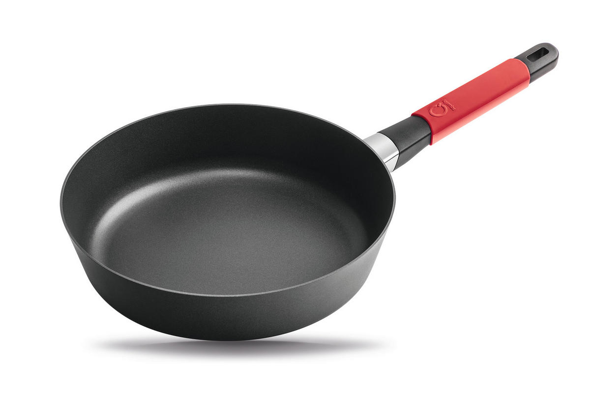 HOCHRANDPFANNE INDUKTION ⌀28cm - ROT - Rot, Kunststoff/Metall (28cm) - Gastrolux