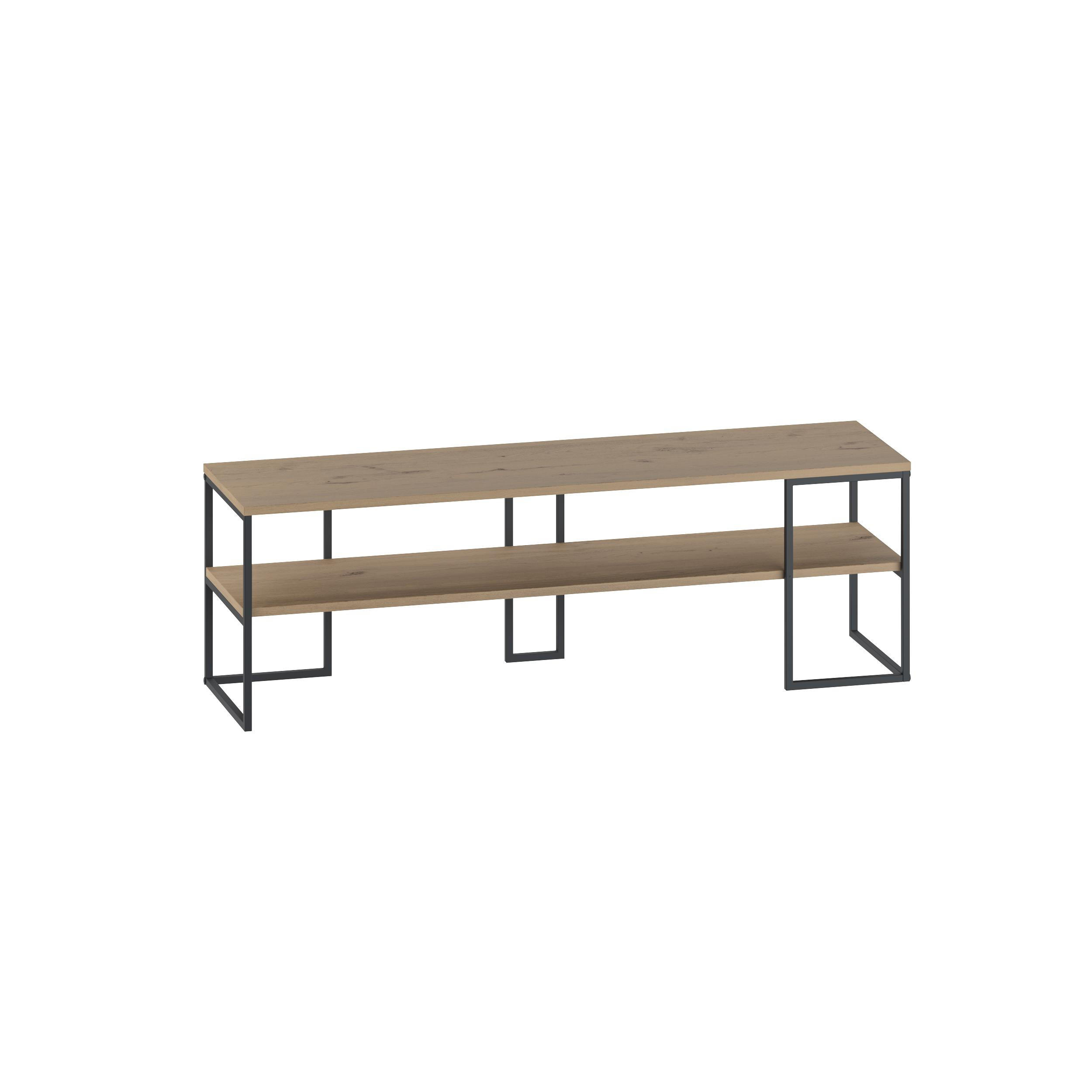 Decortie Tv-Lowboard Natur 140x45x37 cm