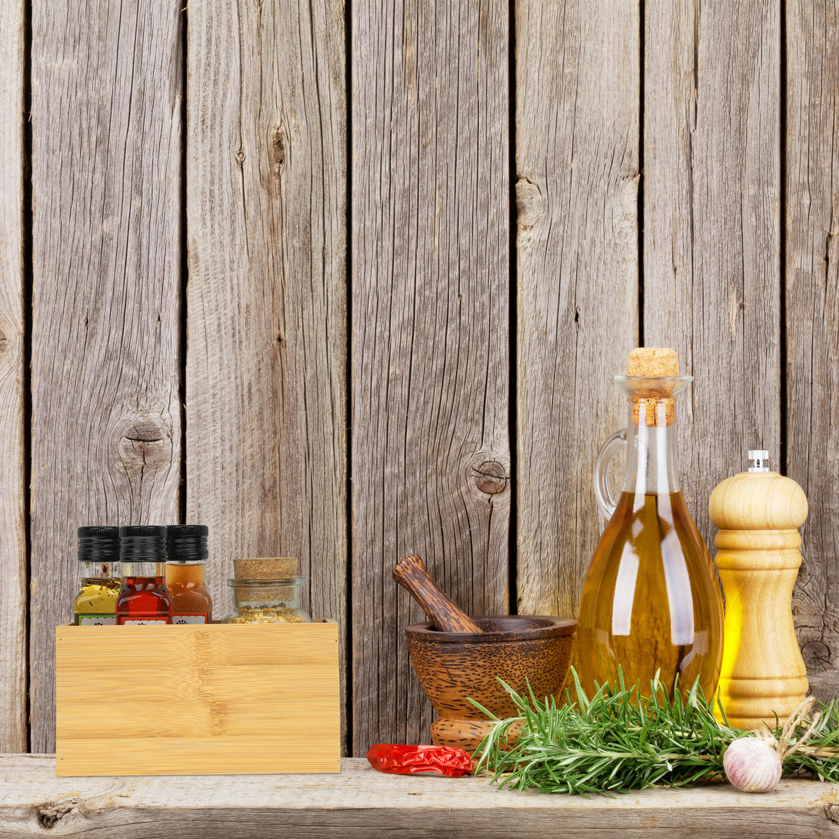 ORDNUNGSBOX - Hellbraun, Holz/Holzwerkstoff (18/9.5/9cm) - Relaxdays