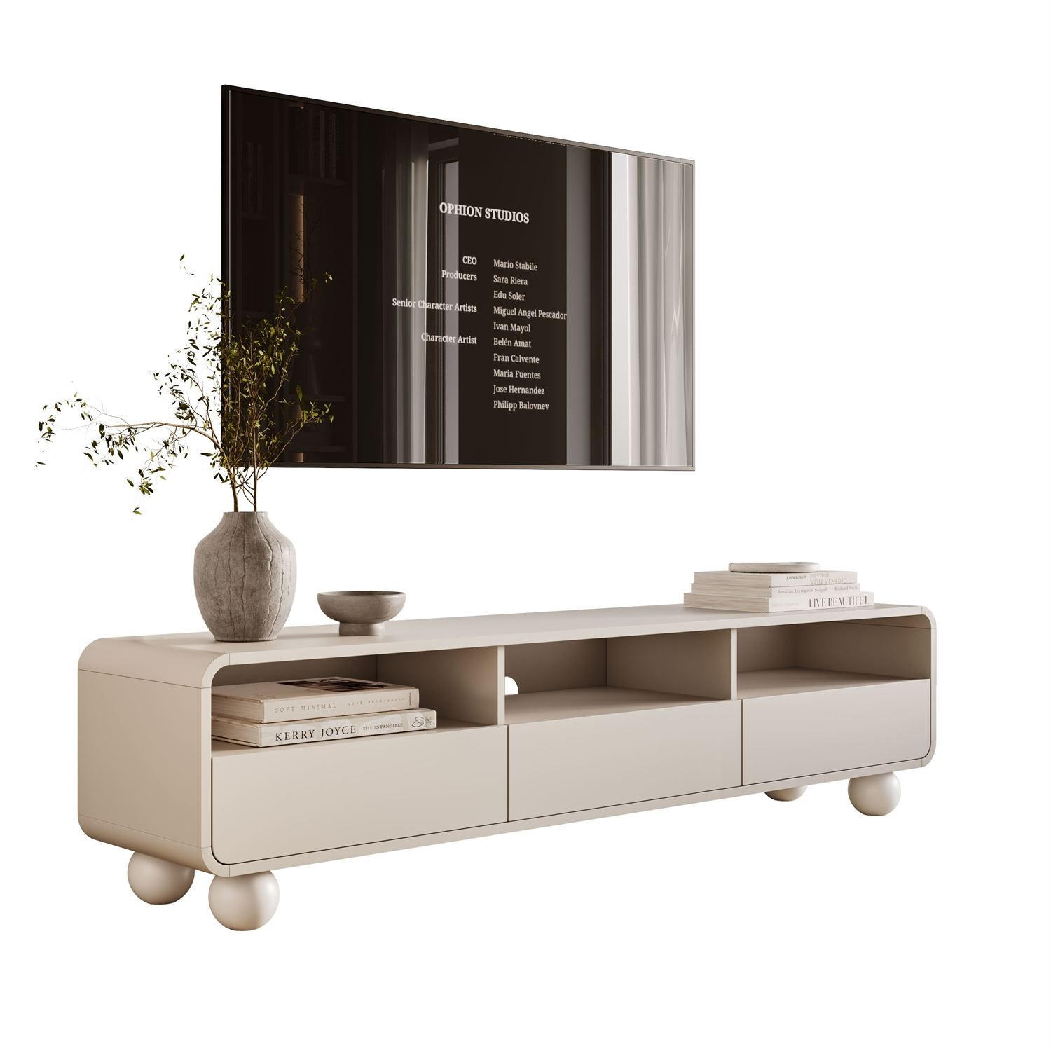 Lookway Tv-Schrank Kaschmir 180x44x39 cm