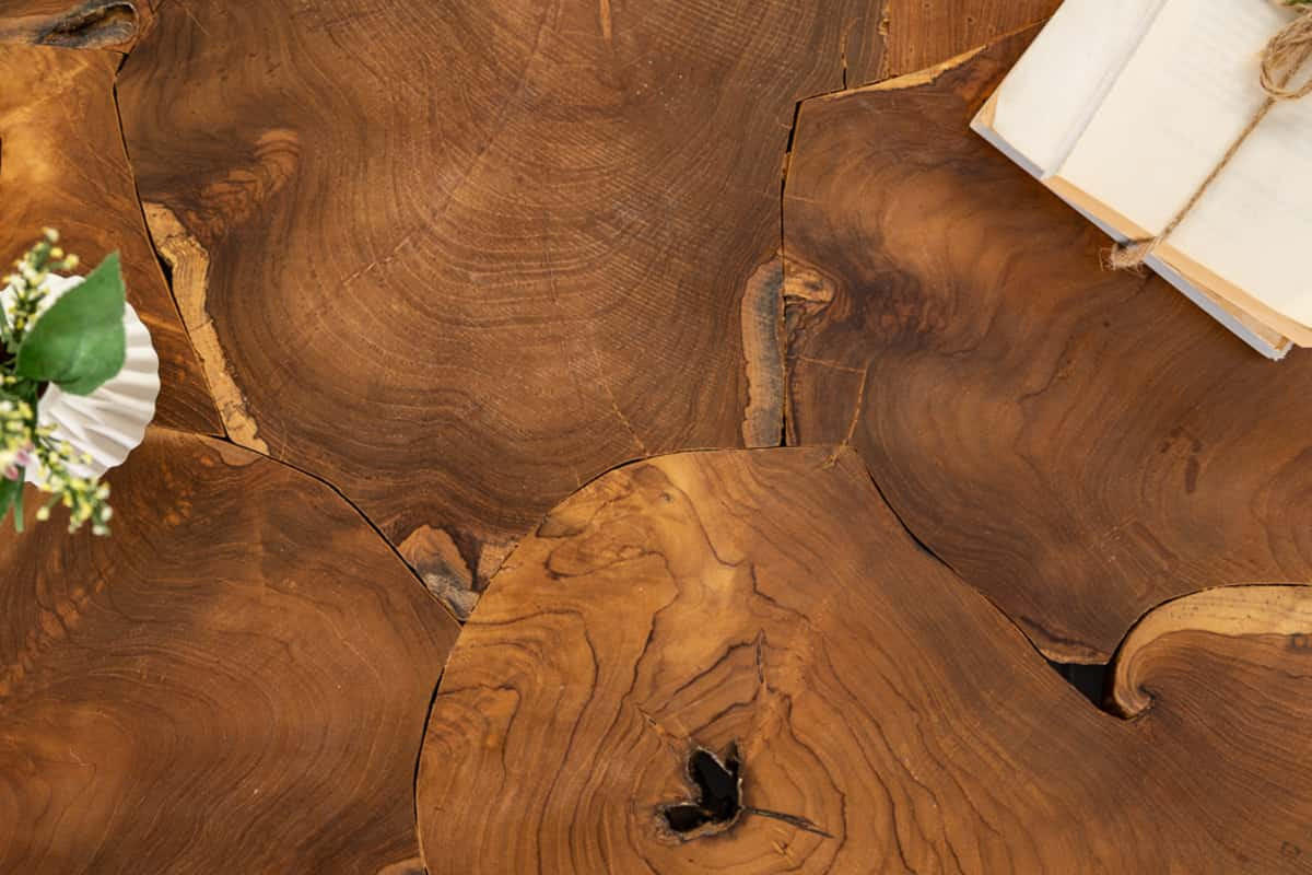 COUCHTISCH SQUARE Teakholz quadratisch Natur 90cm - Braun, Holz (60/90/50cm) - riess-ambiente